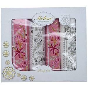 Melisa Nakışlı Havlu Hamam Set