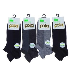 Pola 4180-4184 Erkek Bambu Patik Çorap