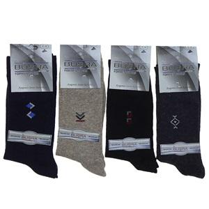 Öz Büşra Erkek Desenli Likralı Koton Soket Çorap