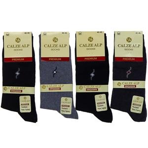 Calze Alp Dikişsiz Lux Erkek Likralı Soket Çorap