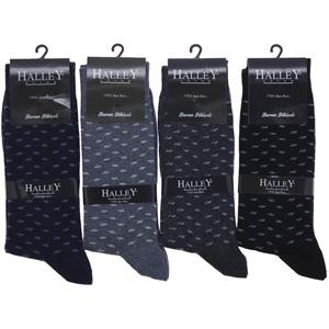 Halley Erkek 10450 -10456 Dikişsiz Likralı Soket Çorap