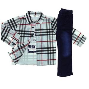 Beboys Erkek 1074 Erkek Burbery 3 Lü Takım 1-3 Yaş