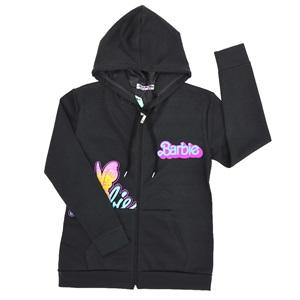 Güldür 9143 Kız Çocuk Barbie Baskılı Kapşonlu Çelik Sweat 13-16 Yaş