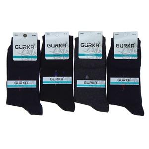 Gürka 18861 Erkek Likralı Desenli Mevsimlik Soket Çorap