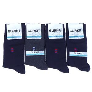 Gürka 18861 Erkek Likralı Desenli Mevsimlik Soket Çorap