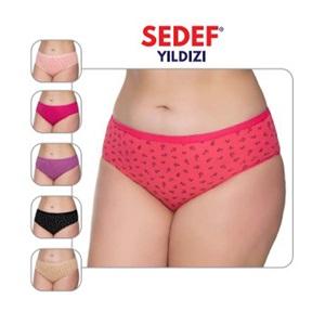 Sedef Yıldız 1059 Bayan Çiçek Baskılı Bato