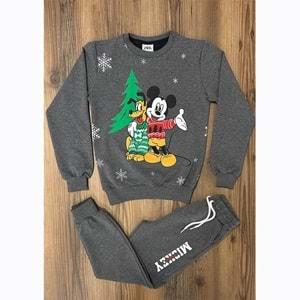 Zara Erkek Çocuk Penye Mickey Mouse Baskılı Takım 7-10 Yaş