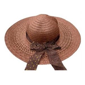 Hertex 10-2 Bayan Geniş Kenarlı Hasır Şapka