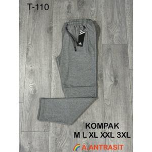 Atrax T-110 Erkek Kompak Açık Paça Adidas Bas Eşofman Alt M-3XL