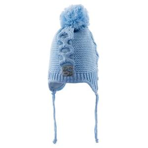 Kitti P-K23110-06 Erkek Bebe Kulaklı Triko Bere 0-18 Ay