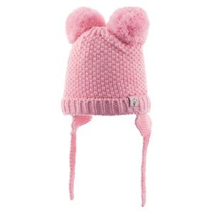 Kitti P-K23110-01 Kız Bebe Kulaklı Triko Bere 0-18 Ay