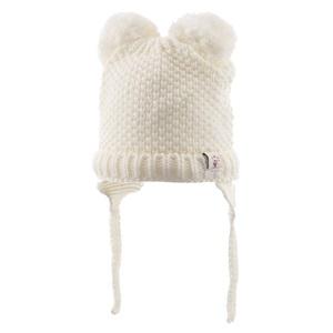 Kitti P-K23110-01 Kız Bebe Kulaklı Triko Bere 0-18 Ay