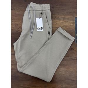 Zara 25000 Erkek Diagonel Kemerli Fermuarlı Yan Cepli Double Paça Pantolon S-2XL