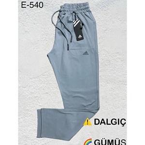 Atrax E-540 Erkek Dalgıç Açık Paça Adidas Baskılı Eşofman Alt S-2XL