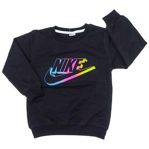 Alfa Kids 5107 Kız Çocuk Nıke Baskılı Sıfır Yaka Sweat 9-12 Yaş