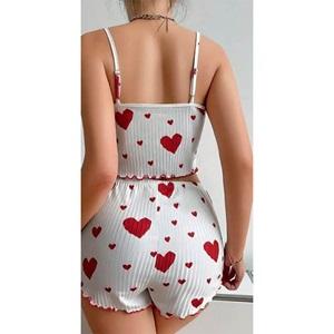 Lily Bianca 13025 Bayan Fantazi Şortlu Takım Gecelik