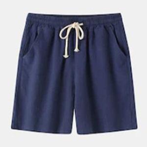Katex 1165 Bayan Battal Penye Cepli Şort 1XL-5XL