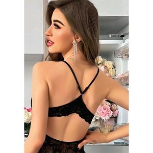 Lily Bianca 447 Bayan Saten Fantazi Gecelik