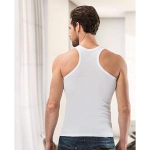 Anıt 1201 Erkek Modal Sporcu Atlet - Beyaz - XXL