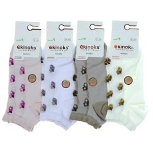 Ekinoks St04643 Bayan Bambu Patık Çorap