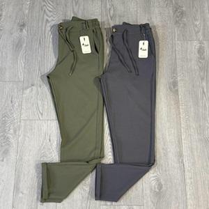 Farfetch J-127 Erkek Zara Jager Twin Kumaş Kemerli Pantolon Alt S-2XL