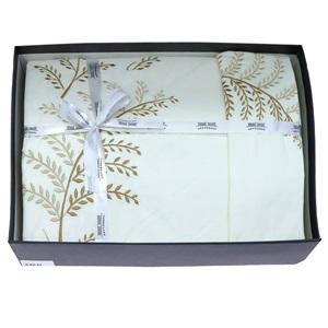 Cottonary Cotton Nakışlı Çift Kişilik Kutulu Nevresim Takımı 200X220 Cm