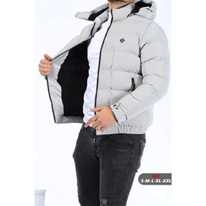 Lasgaris 7001 Erkek Nova Diagonel Yakası Kürklü Kaban S-2XL (5 Li)