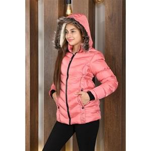 Lasgaris 3002 Kız Çocuk Jesica Cep Çıtçıtlı Kız Kaban 5-8 Yaş (4 Lü)