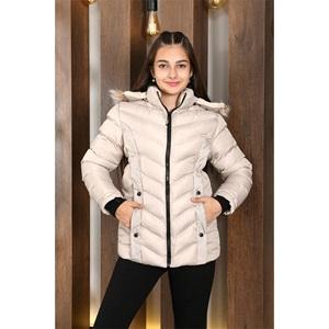 Lasgaris 3002 Kız Çocuk Jesica Cep Çıtçıtlı Kız Kaban 13-16 Yaş (4 Lü)