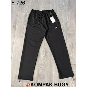 Atrax E-726 Erkek Kompak Penye Baggy Nıke Baskılı Ayarnabilir Lastik Paça Eşofman Alt S-2XL