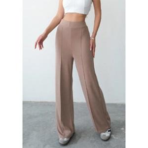Çopur Bayan Çimalı Düz Paça Cepli Eşofman Alt S-2XL