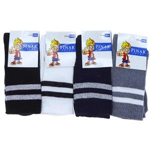 Pınar 3501 Çocuk Likralı Havlu Kolej Çorap