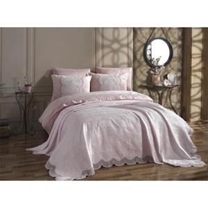 Kasso Home Krc0539 İnci Çift Kişilik 6 Parça Pike Takım Seti 240 X 250 CM