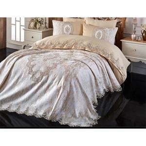 Kasso Home Krc1293 Safir Çift Kişilik 6 Parça Pike Takım Seti 245X 255 CM