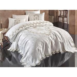 Kasso Home Krc1293 Safir Çift Kişilik 6 Parça Pike Takım Seti 245X 255 CM