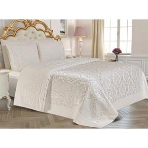 Kasso Home Krc0621 Sultan Çift Kişilik 6 Parça Pike Takım Seti 230 X 240 CM