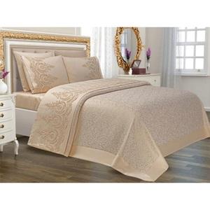 Kasso Home Krc0621 Sultan Çift Kişilik 6 Parça Pike Takım Seti 230 X 240 CM