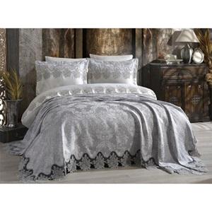 Kasso Home Krc0537 Oslo Çift Kişilik 6 Parça Pike Takım Seti 240 X 250 CM