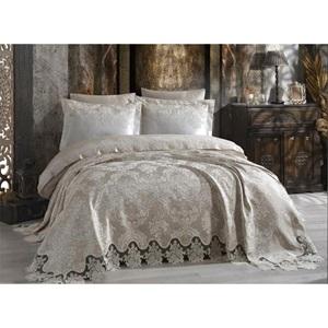 Kasso Home Krc0537 Oslo Çift Kişilik 6 Parça Pike Takım Seti 240 X 250 CM