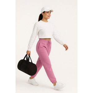 Sümeyye Bayan 3 İp Oysho Baskılı Paça Lastikli Eşofman Alt S-XL (4Lü)