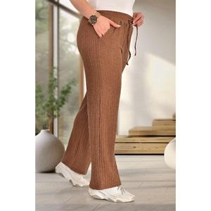 Elit Lıfe 131 Bayan Babil Kumaş Geniş Paçalı Eşofman Alt S-2XL