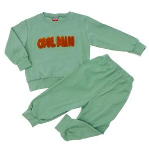 İbocan Erkek Çocuk Ribana Sıfır Yaka 2 Li Takım 3-6 Yaş