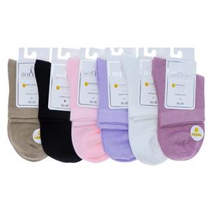 Bolero B-86 Bayan Modal Dikişsiz Premium Orta Konç Patik Çorap