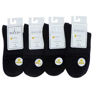 Bolero B-86 Bayan Modal Dikişsiz Premium Orta Konç Patik Çorap