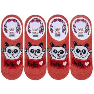 Özsa 5422 Bayan Likralı Açık Babet Çorap