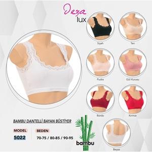 Deza 5022 Bayan Pedli Bambu Dantelli Büstiyer