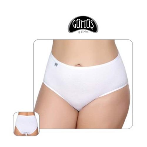 Gümüş 3042 Bayan Likralı İnce Bel Bato Külot