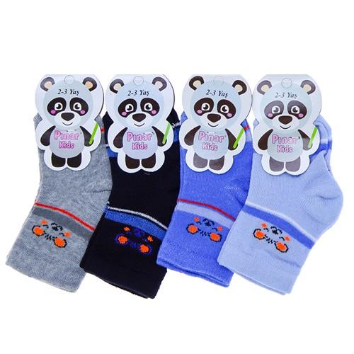 Pınar Erkek Likralı Bebek Soket Çorap