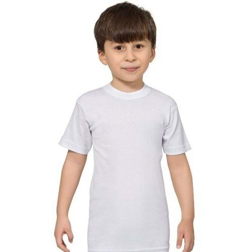 Tutku 0128 Sıfır Yaka Erkek Çocuk Atlet