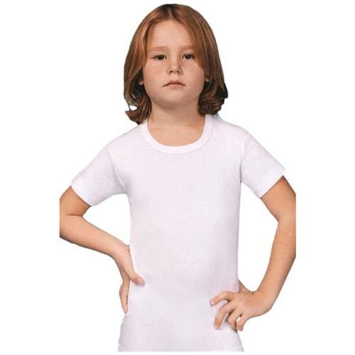 Tutku 0127 Penye Bisiklet Yaka Erkek Çocuk Atlet